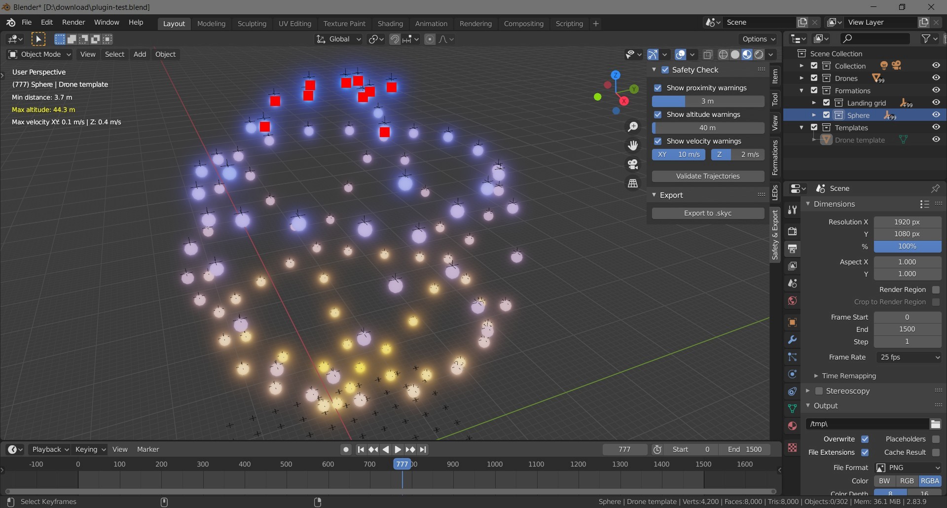 From Concept to Virtual Flight: How We Design a Drone Show